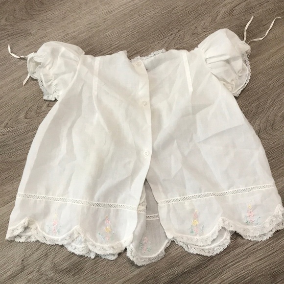 Pauly Hand Made In Colombia Dainty Lace Dress Top - Picture 5 of 7